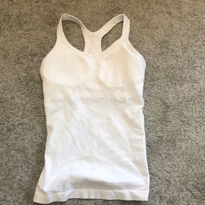 White Lululemon Tank